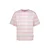 Vingino gestreepte T-shirt lichtroze