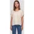 ARKET Gargana Gathered Sleeve Top Beige