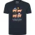 Mountain Warehouse Heren Schotse Weersvoorspelling Graphic T-Shirt (Marineblauw)