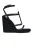 Saint Laurent Cassandra espadrilles Zwart