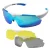 YEAZ Sportzonnebril ‘Sunup’  blauw / grijs / wit