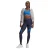 Under Armour Geribde compressieleggings voor dames (Blauw)