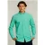 River Woods Custom Fit Green Poplin Shirt