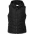 Slazenger Gevoerd gilet van polyester voor dames (Zwart)