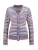 Goldner Gebreid vest  blauw / lila / pink / natuurwit