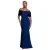 Lange damesjurk Goddiva Bardot