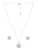 AVANT-GARDE PARIS Sieraden set ‘Wilma’  zilver