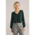 We Fashion Blouse Dark Green