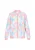 MYMO Tussenjas  cyaan blauw / rosa / wit
