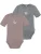 normani Rompertje/body ‘Tauranga’  grijs / rosa / wit