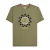 Lambretta Heren AW25 Track T-Shirt (Khaki Groen)