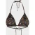 Paul Smith Women Bikini Top Triangle Black