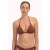 Cyell voorgevormde triangel bikinitop bruin