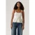 Levi’s Lula Eyelet Peplum Tank Top Neutral