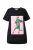 Angel of Style Shirt  bruin / groen / rosa / zwart
