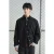 Gestreepte Drukknopen Lange Mouwen Shirt