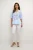 Blouse met lange mouwen Relaxed fit Cashmere Blue