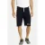 Jan Vanderstorm loose fit sweatshort HARAL Plus Size grijs/zwart (set van 2)