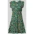 Apricot mini-jurk van pure viscose met een florale all-over print