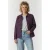 Vans Drill Ii Chore Print Jacket Blackberry Wine