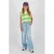 Vingino Cathy high waist wide leg jeans light blue denim