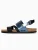 Bayton Sandalen met riem ‘Vitoria’  zilver / wit