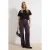 TRENDYOLMİLLA Dames Bordeaux Effen Wijde pijp Hoge taille Jeans