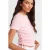 Dames Katoenen Slim Fit Ronde Hals T-shirt