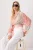 TRENDYOLMİLLA Dames Roze Effen Lang Relaxed fit Overhemden