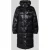 Calvin Klein Jeans Regular fit gewatteerde lange jas met logoprint, model ‘Shine’
