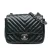 Mini Chevron Leren Schoudertas