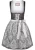 STOCKERPOINT Dirndl  grijs / antraciet