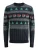 JACK&JONES – JJXMAS ANDREW KNIT CREW NECK – Heren – Gebreide truien