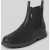 Barbour chelsea boots van rundleer met profielzool