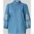 MORE & MORE regular fit blouse in denimlook met stitchings