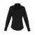 Premier Dames/Dames Popeline Stretch Shirt Met Lange Mouwen (Zwart)