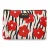 Wouf Make up tas ‘Daily’  taupe / rood / zwart