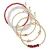 Life of Bulu armband Mia Sea – set van 5 goudkleurig