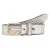 B.BELT Riem ‘Zoe’  goud / zilvergrijs / wit