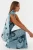 Strapless Gedrukt Bodycon Maxijurk