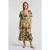 White Stuff Phoebe Midi Dress Green Multi