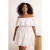 Trendyol Curve Dames Wit Effen Midi Mouwloos A-lijn Grote maten Jurk
