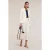 Motivi Single-breasted Blazer In Technical Cotton Blue