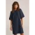 We Fashion Dress Short Dark Blue