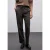 Street One Dames Broek met rechte pijpen en tape in Bruin