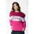Colourful Rebel Logo Colourblock Boxy Sweat Multicolor