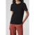 Paul Smith Womens Stripe Sleeve Emb T-shirt Black