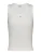 Tommy Jeans Top Geribde Slim Fit Tank Top Met Diepe Hals Dw0dw20673 Ybl Ecru Dames