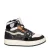 Nelson Kids leren sneakers zwart multi