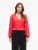 VILA Blouse ‘VIEllette’  framboos